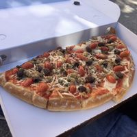 Pizza « Arcobaleno »   at L Edy Pizza in Ponte Tresa