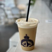 Draught Flat White with Califa Oat Milk  at Bluestone Lane in Manhattan Beach