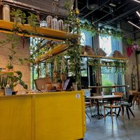 Food Hall Carnival with different other shops (Italien/bar & more) in it  at Nom Nom in Bucharest