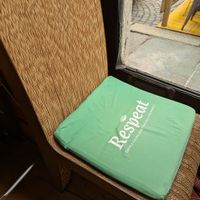 Chairs made of cardboard at Respeat in Turin