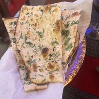 vegan garlic naan (without butter)  at Royal Indian Cuisine in Lagos