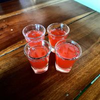 Hibiscus drink at Padayal NO OIL NO BOIL Restaurant in Coimbatore