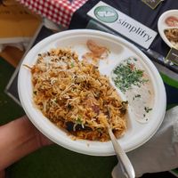 Dum biryani at Simplifry in Bangalore