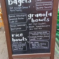 ein teil des menüs at Ain Cafe in Cologne