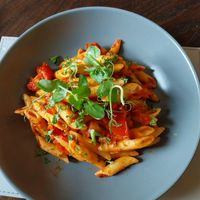 Penne arabbiatta at The Royal Oak in York