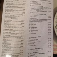  at Mendi Restaurant in Wychbold