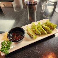 Veggie dumplings at Noodle Boulevard in Cary