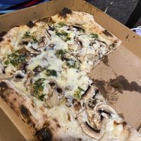 Forager with vegan cheese   at Sherwood Fired in Worksop