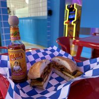 Pork roll egg and cheese ⭐️ ⭐️⭐️⭐️⭐️  at Dale and Dollops in Ocean Grove