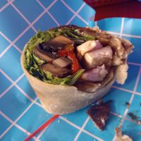 Portobello fresh motz wrap at Dale and Dollops in Ocean Grove