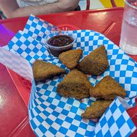 Tempeh nuggets at Dale and Dollops in Ocean Grove