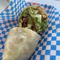 Caesar wrap  at Dale and Dollops in Ocean Grove