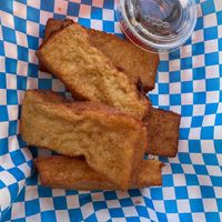French toast strips - a sweet treat! at Dale and Dollops in Ocean Grove