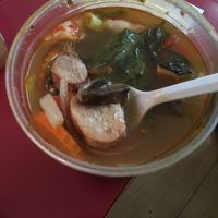 spicy seafood soup  at Thai Heritage & Vegan - Nob Hill in Albuquerque