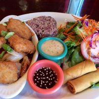 nugget lunch combo at Thai Heritage & Vegan - Nob Hill in Albuquerque