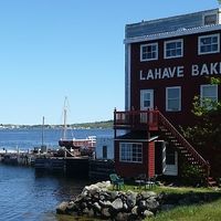 Outside of LaHave Bakery at LaHave Bakery in Lahave
