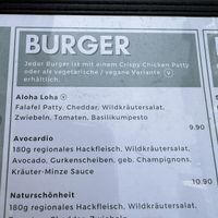 Veganer Burger  at Bono Fresh and Tasty in Bonn