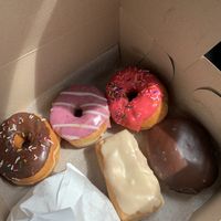 Vegan donuts  at Halo Donuts in Moncton