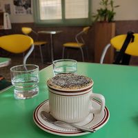 Sesame latte at Roar Factory in Tainan