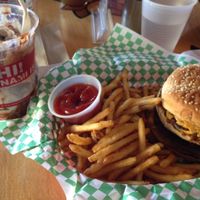 fast food meal! at Green New American Vegetarian in Tempe