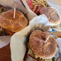 Wap Burger at Green New American Vegetarian in Tempe