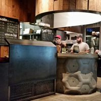 inside at Green New American Vegetarian in Tempe