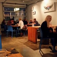 inside at Green New American Vegetarian in Tempe