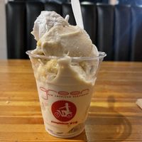 Banana cream pie tsoynami   at Green New American Vegetarian in Tempe