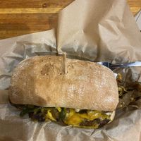 Cheesesteak   at Green New American Vegetarian in Tempe