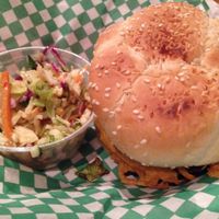 Big Wac with Tahini coleslaw at Green New American Vegetarian in Tempe