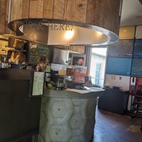 Order counter at Green New American Vegetarian in Tempe