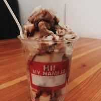 doughboy vegan soft serve! at Green New American Vegetarian in Tempe