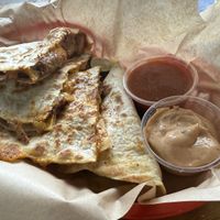 Vegan Quesadilla   at Green New American Vegetarian in Tempe