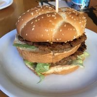 The Big Wac. So good. at Green New American Vegetarian in Tempe