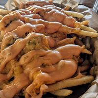 Western fries at Green New American Vegetarian in Tempe