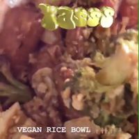 Vegan rice bowl  at Green New American Vegetarian in Tempe
