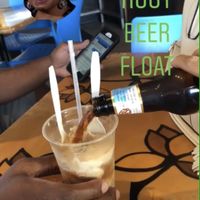 Root Beer Float for the WIN   at Green New American Vegetarian in Tempe