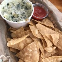 Artichoke dip at Green New American Vegetarian in Tempe