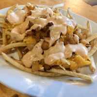 West coast fries  at Green New American Vegetarian in Tempe