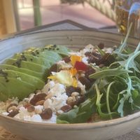 Vegetarian not vegan 🥗   at BLOOMING I Healthy Food Café in Torremolinos