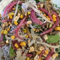 Interesting transparent seaweed   at Thong Dong in Nha Trang