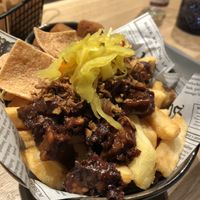 Vegan Chicken saté frites #Veganuary at Bijzonder Frietwerk in Dordrecht