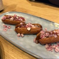 
Le Frique Vegan with oorlog sauce 3,95€  at Bijzonder Frietwerk in Dordrecht