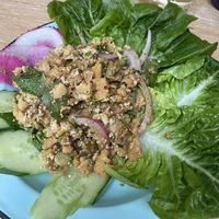 Laab tofu - good dish, not my fav but it was refreshing and still good  at Gai Noi in Minneapolis