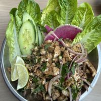 Larb Tofu   at Gai Noi in Minneapolis