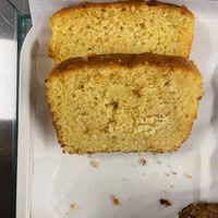 Lemon cake in case  at Voch Luys Voch Mut - Ոչ լույս Ոչ մութ in Yerevan