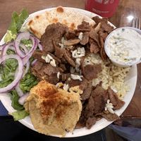 Vegan Pita bowl w/ vegan tzatzik  at Pita Bowl in Nutley
