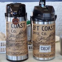 Left Coast Coffee at Whale Bites Cafe in Depoe Bay