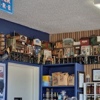 very nice decor at Whale Bites Cafe in Depoe Bay