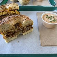 Shoreline sandwich   at Whale Bites Cafe in Depoe Bay
